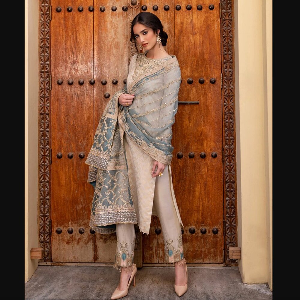 Faiza Saqlain Talia Outfit - S